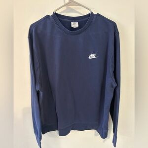 Nike Navy Blue Crewneck Adult Large